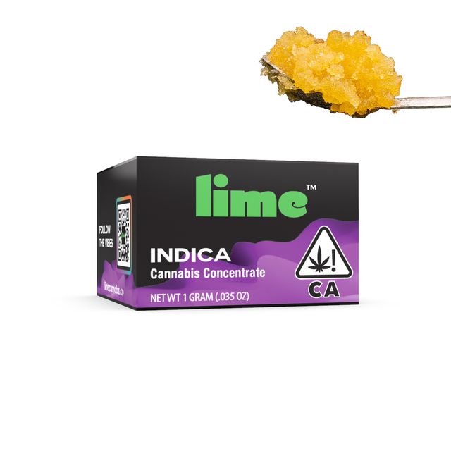 LA Kush Skywalker Live Resin Sugar Lime Cannabis Co.