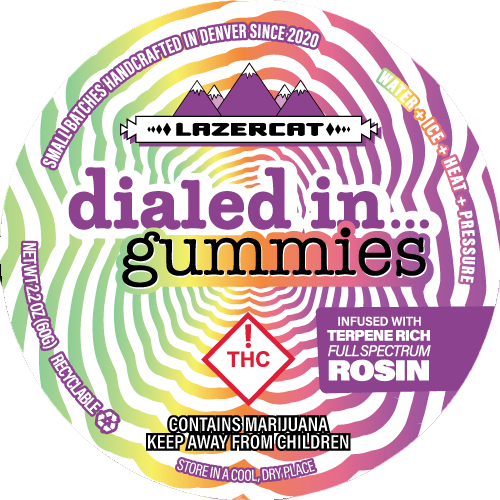 Greasy Runtz Gummies Dialed In