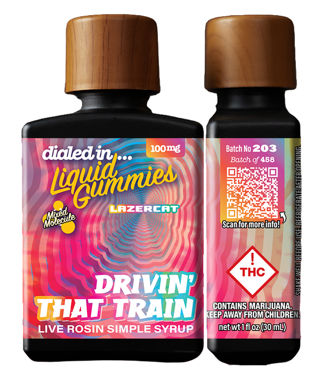 Simple Syrup Drivin' That Train Liquid Gummies Dialed In