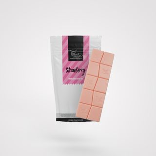 Strawberry White Chocolate Bar Nature's Grace and Wellness