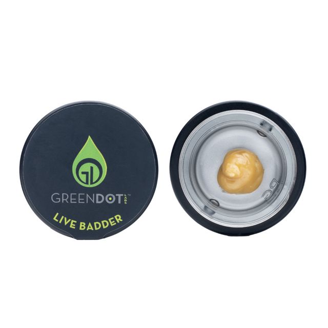 Lemon Butter Rum x Rainbow Belts V2 Badder Green Dot Labs