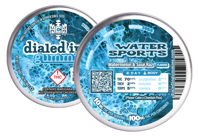 Water Sports Gummies Dialed In