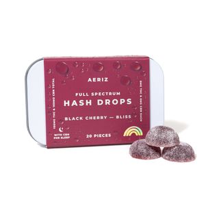 Black Cherry Hash Drops 1:1 (THC:CBN) Aeriz