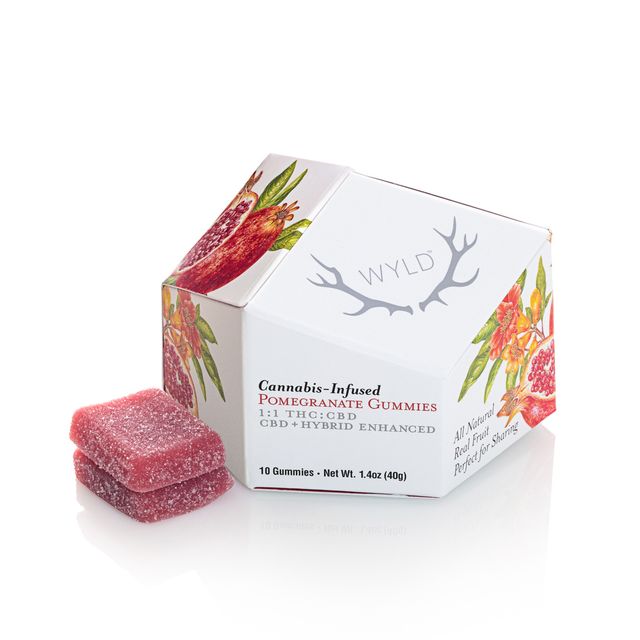 Pomegranate 1:1 (THC:CBD) Wyld