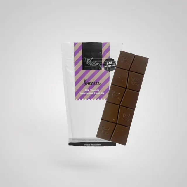 Snorezzz Marshmallow Milk Chocolate Crunch 2:1:1 (THC:CBG:CBN) Natures Grace