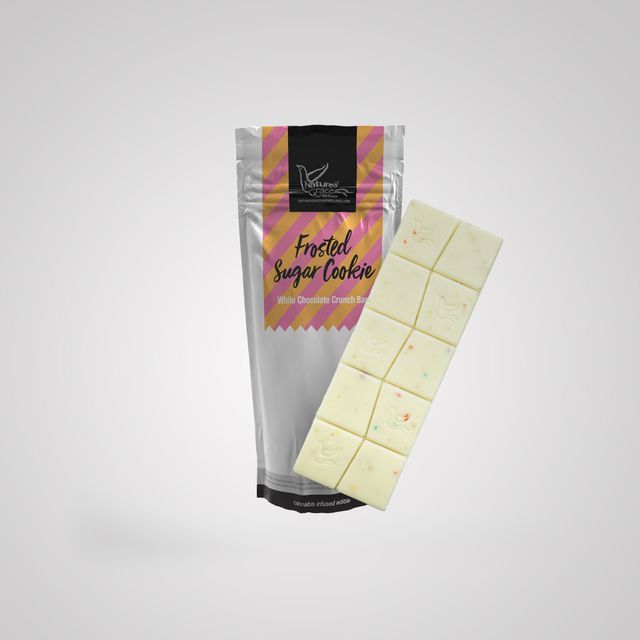 Frosted Sugar Cookie Crunch Bar White-Sativa Nature's Grace & Wellness