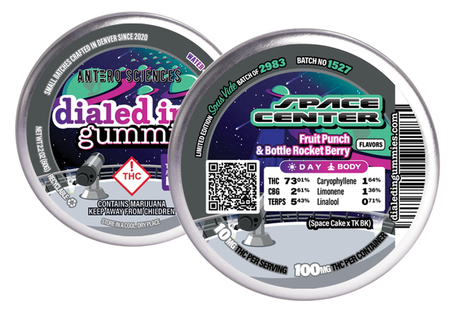 Space Center Berry / Fruit Punch Gummies Dialed In