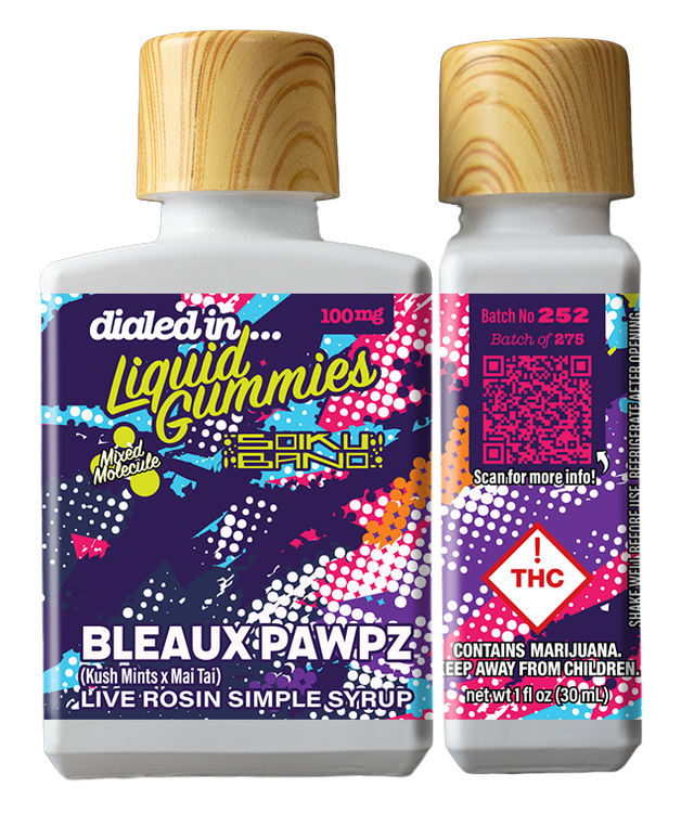 Bleaux Pawps Liquid Gummies Dialed In