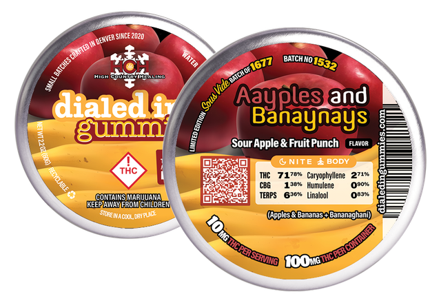 Aayples and Banaynays Gummies Dialed In