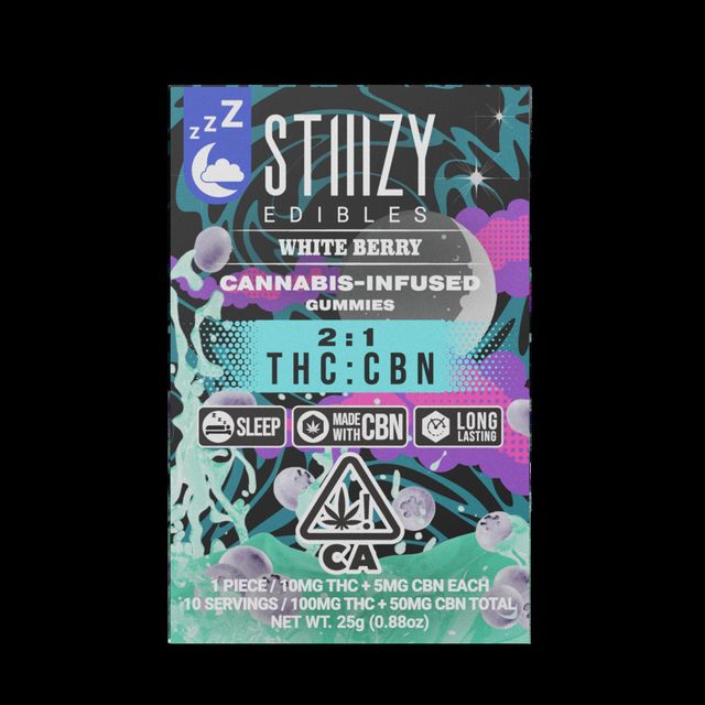 White Berry 2:1 Gummies		 STIIIZY