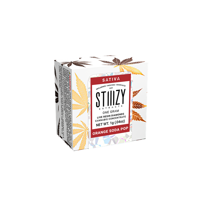 Orange Soda Pop Live Resin Diamonds STIIIZY