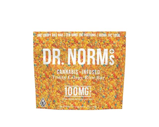 Fruity Crispy Rice Bar Dr. Norm's