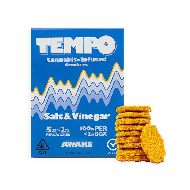 Salt & Vinegar Awake Crackers Tempo