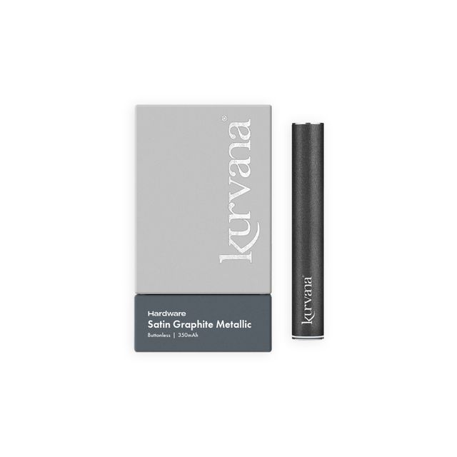Satin Graphite Buttonless Battery Kurvana