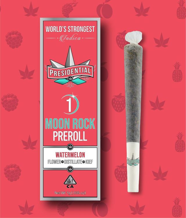 Watermelon Moonrock Infused Presidential