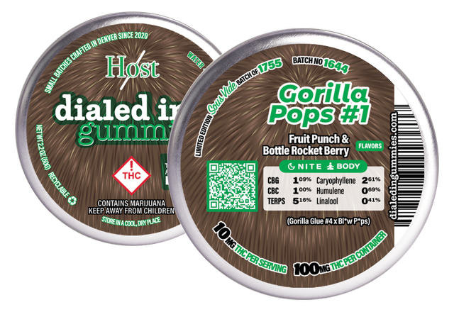 Gorilla Pops #1 Gummies Dialed In