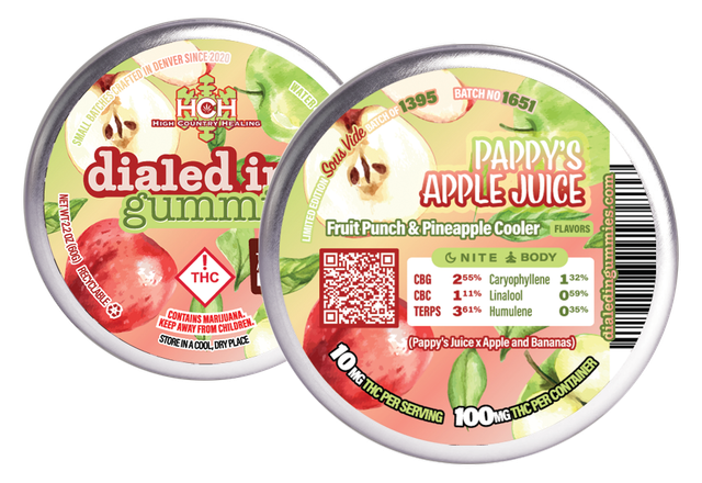 Pappy's Apple Juice Gummies Dialed In