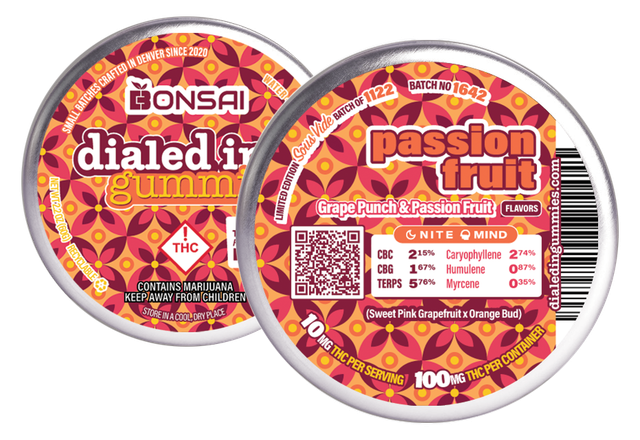 Passion Fruit Gummies Dialed In