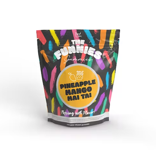 Super Funny Pineapple Mango Mai Tai The Funnies Gummies