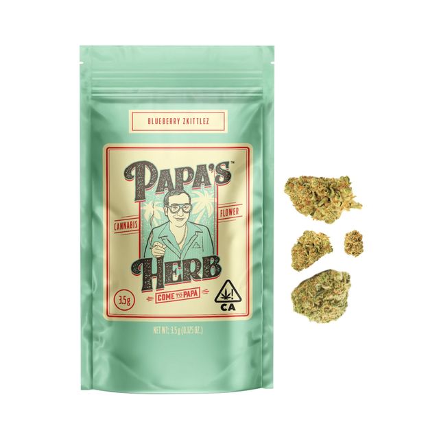 Blueberry Zkittlez Papa's Herb