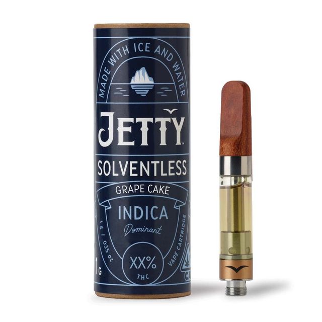 Grape Cake Solventless Cartridge Jetty Extracts (CO)