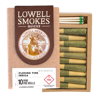 Closing Time Preroll 10-Pack Lowell Herb Co