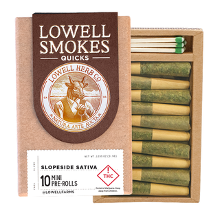 Slopeside Preroll 10-Pack Lowell Herb Co