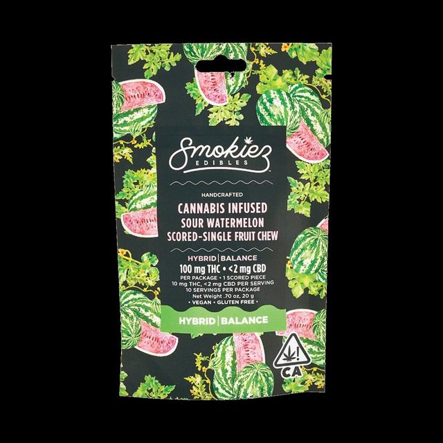 Sour Watermelon Single Chew Smokiez