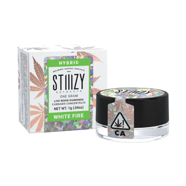 White Fire Live Resin Diamonds STIIIZY