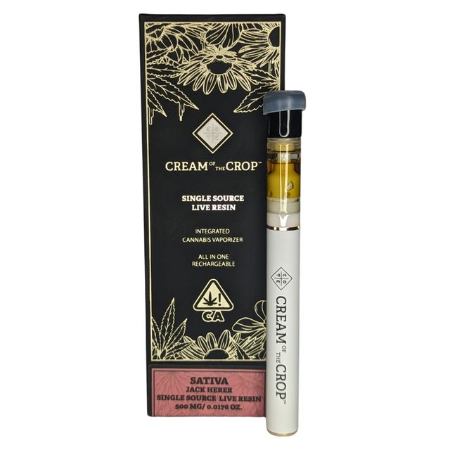 Jack Herer Live Resin AIO Cream of the Crop