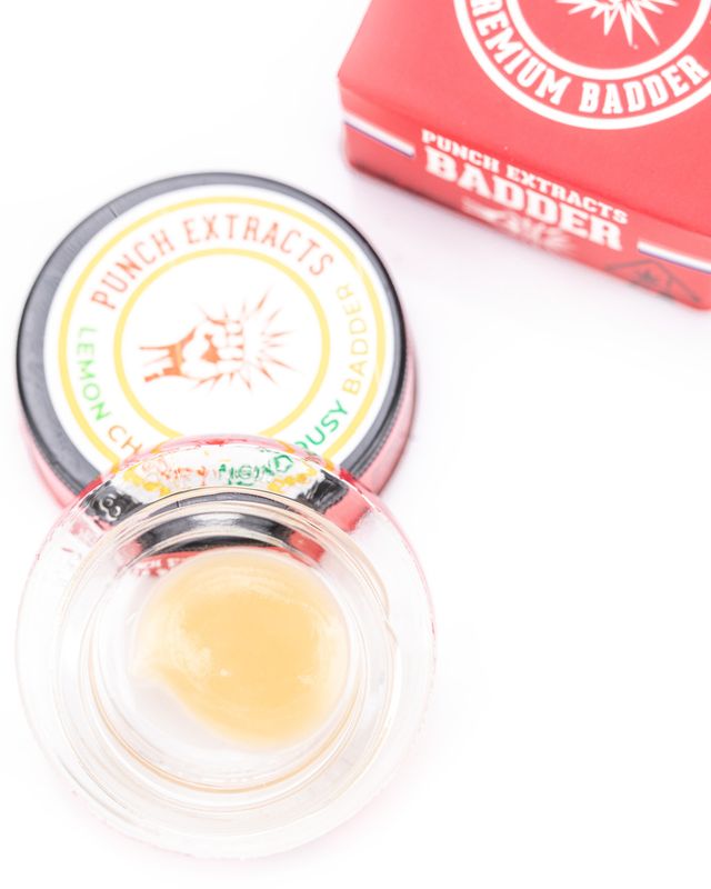 Lemon Cherry Jealousy BHO Badder Punch Edibles