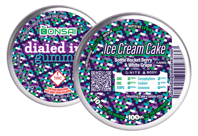 Ice Cream Cake Gummies Dialed In