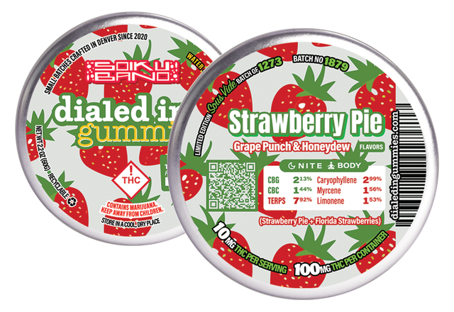 Strawberry Pie Gummies Dialed In