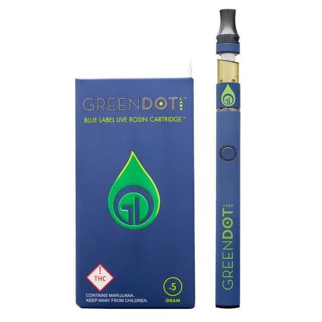 SFV OG x HSB Cartridge Green Dot Labs