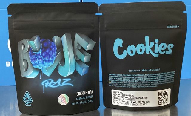 Blue Raz Cookies