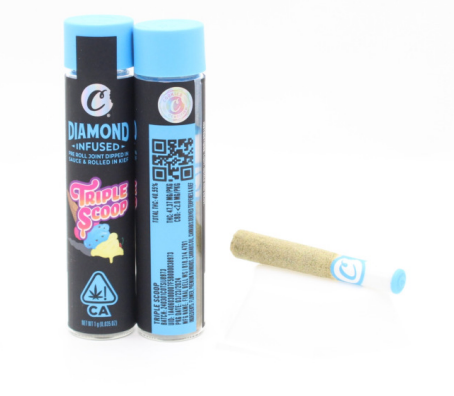 Triple Scoop Diamond Infused Cookies