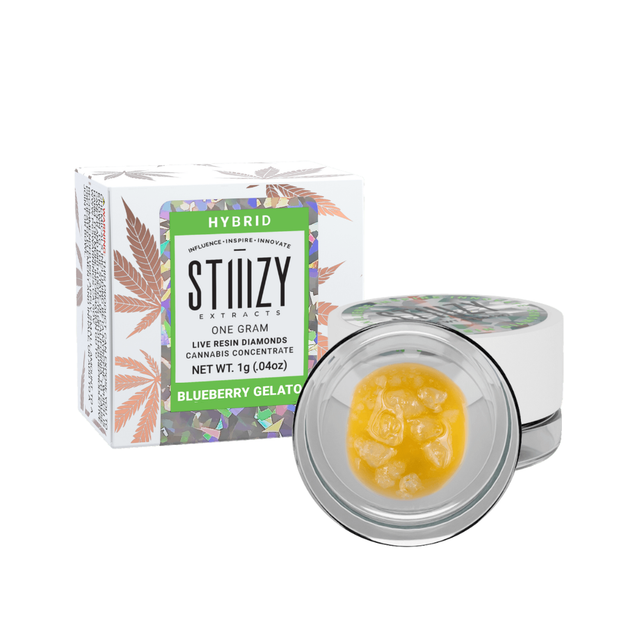 Blueberry Gelato Live Resin Diamonds STIIIZY