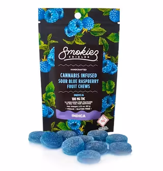 Sour Blue Raspberry Smokiez