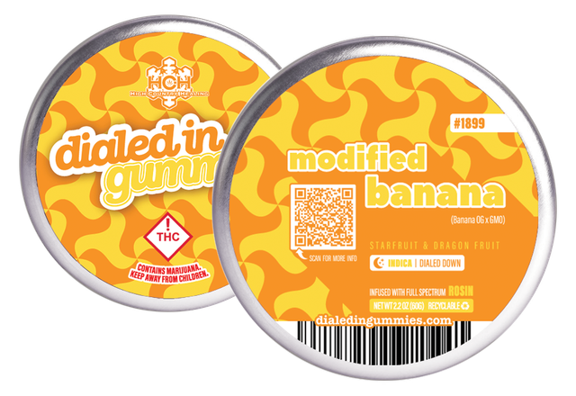 Modified Banana Gummies Dialed In